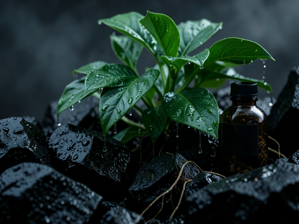 Botanical vitality meets mineral strength